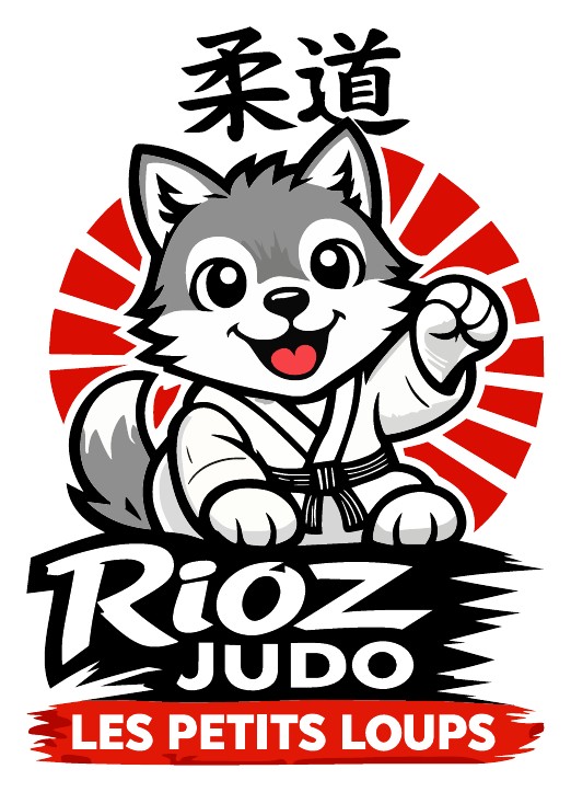 Emblème des Petits Loups du Judo Rioz