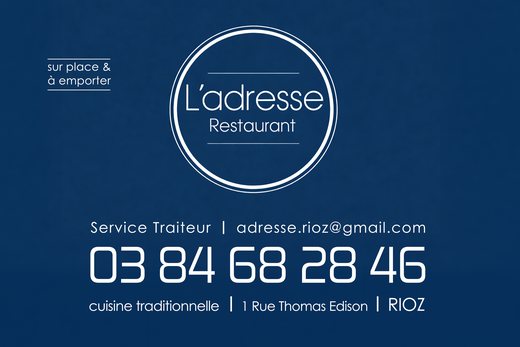 Logo Restaurant L'Adresse