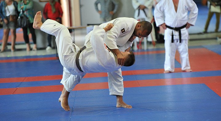 Technique de projection au judo