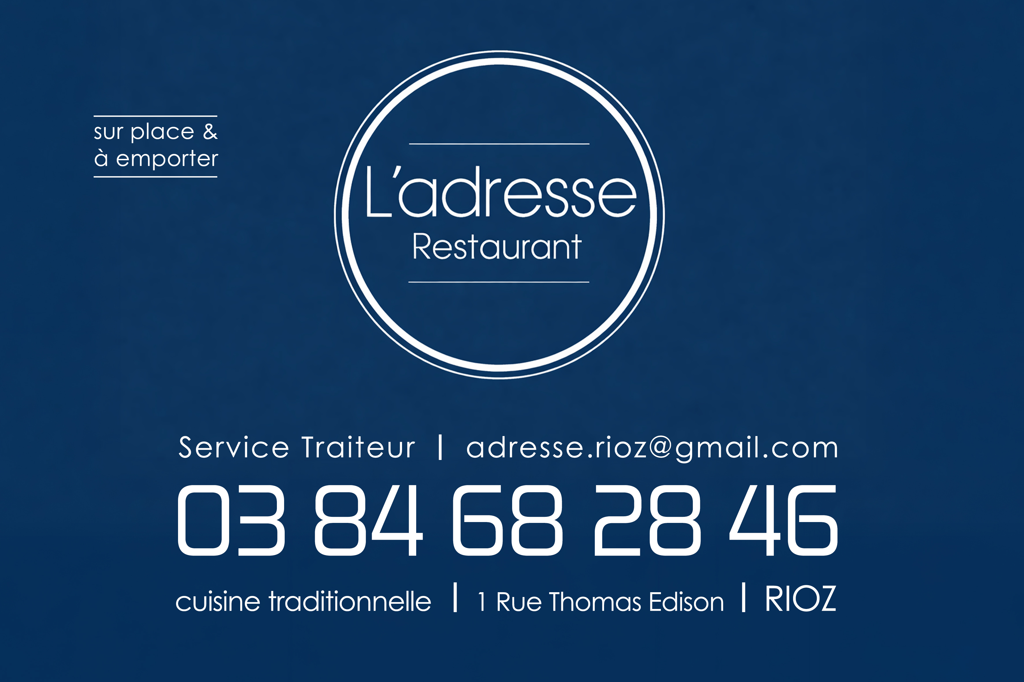 Restaurant l'Adresse